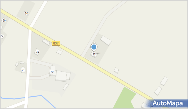 Płonka-Kolonia, Płonka-Kolonia, 33, mapa Płonka-Kolonia