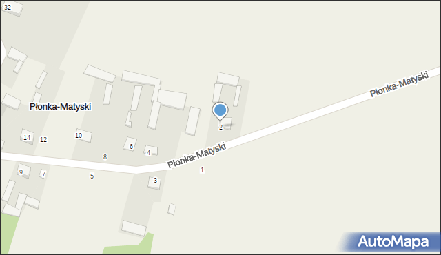 Płonka-Matyski, Płonka-Matyski, 2, mapa Płonka-Matyski