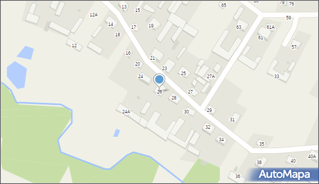 Płonka-Strumianka, Płonka-Strumianka, 26, mapa Płonka-Strumianka
