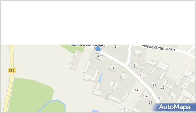 Płonka-Strumianka, Płonka-Strumianka, 4, mapa Płonka-Strumianka