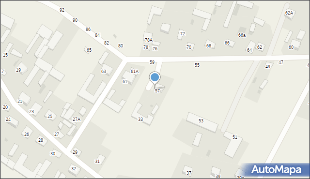 Płonka-Strumianka, Płonka-Strumianka, 57A, mapa Płonka-Strumianka