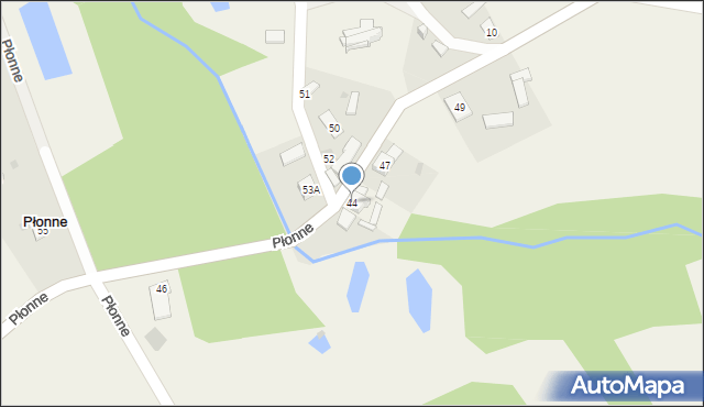 Płonne, Płonne, 44, mapa Płonne