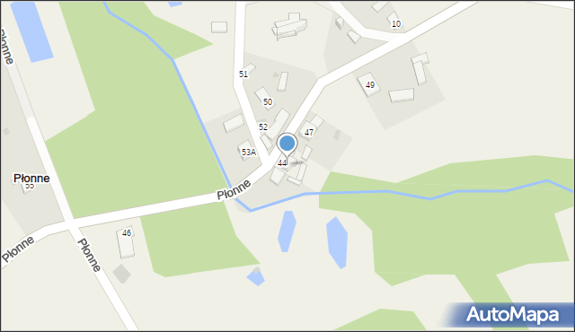 Płonne, Płonne, 45, mapa Płonne