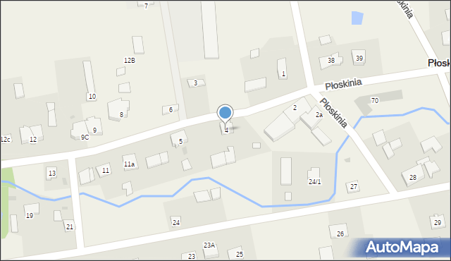 Płoskinia, Płoskinia, 4, mapa Płoskinia