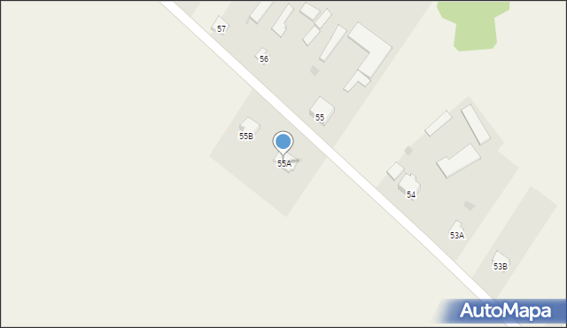 Płoszyce, Płoszyce, 55A, mapa Płoszyce