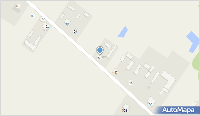 Płoszyce, Płoszyce, 58, mapa Płoszyce