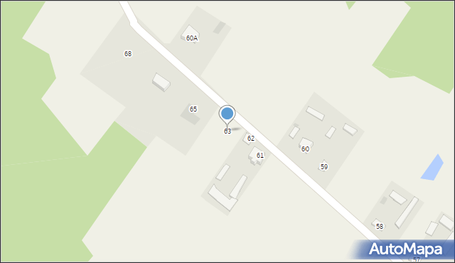 Płoszyce, Płoszyce, 63, mapa Płoszyce