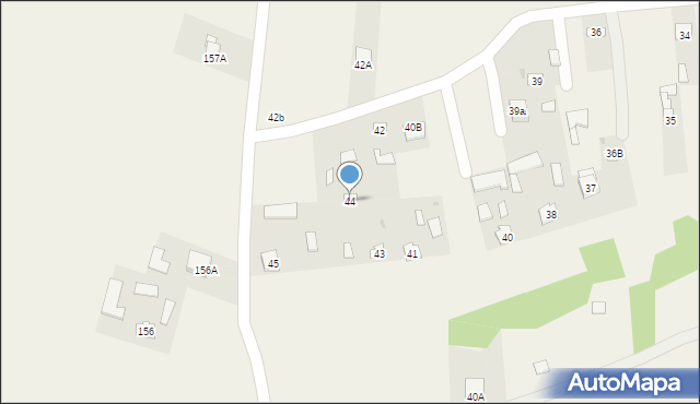 Płouszowice, Płouszowice, 44, mapa Płouszowice