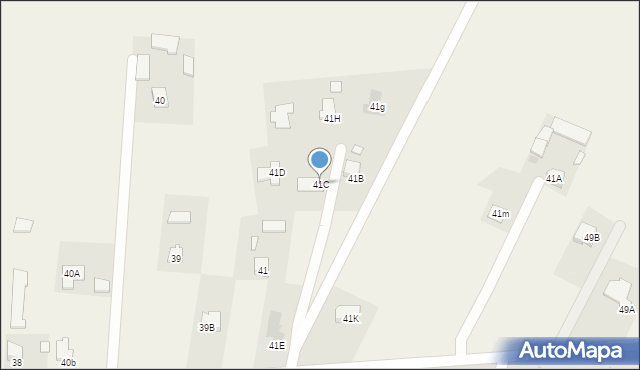 Płouszowice-Kolonia, Płouszowice-Kolonia, 41C, mapa Płouszowice-Kolonia