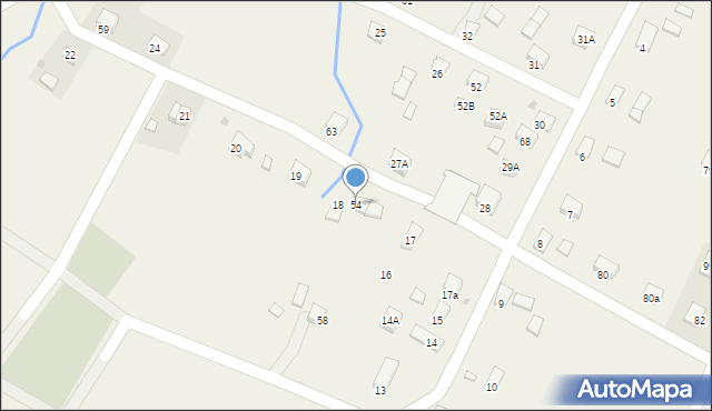 Płowce, Płowce, 54, mapa Płowce