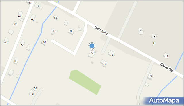 Płowce, Płowce, 72, mapa Płowce