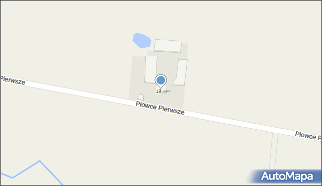 Płowce, Płowce Pierwsze, 20, mapa Płowce