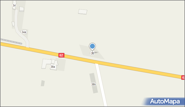 Płowce, Płowce Pierwsze, 36, mapa Płowce