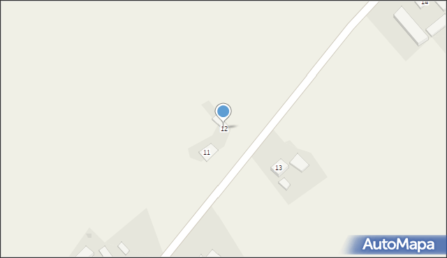 Płowęż, Płowęż, 12, mapa Płowęż