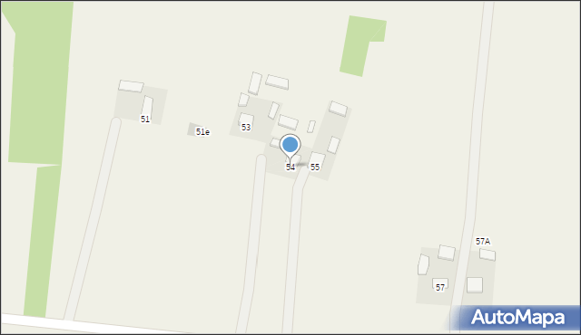 Płucki, Płucki, 54, mapa Płucki