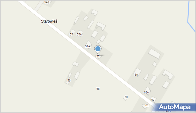 Płudy, Płudy, 57, mapa Płudy