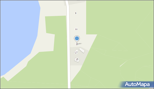 Pluski, Pluszna, 13, mapa Pluski