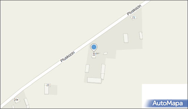 Pluskocin, Pluskocin, 22, mapa Pluskocin