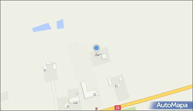 Pluskowęsy, Pluskowęsy, 23a, mapa Pluskowęsy