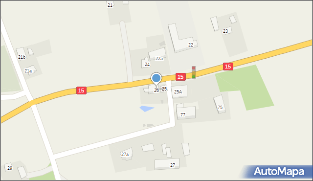 Pluskowęsy, Pluskowęsy, 26, mapa Pluskowęsy