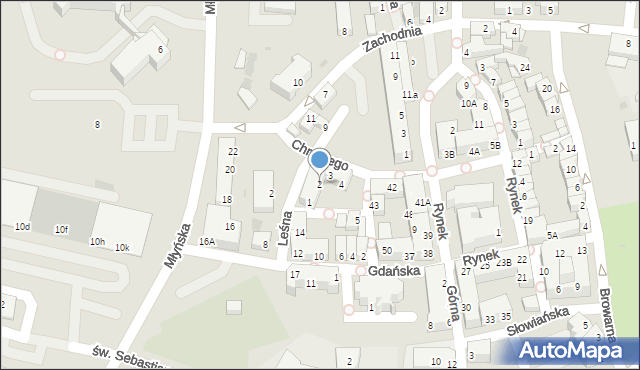 Polkowice, Plac Piastów, 2, mapa Polkowice