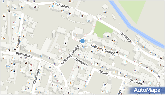 Prudnik, Plac Zamkowy, 3, mapa Prudnik