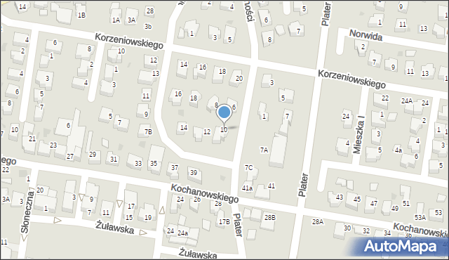 Pruszcz Gdański, Plac Wolności, 10, mapa Pruszcz Gdański
