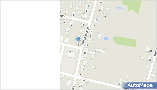 Przedecz, Plac św. Wawrzyńca, 9, mapa Przedecz