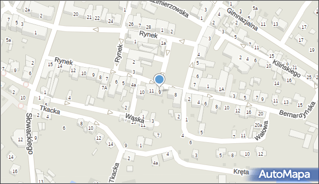 Przeworsk, Plac Mickiewicza Adama, 9, mapa Przeworsk