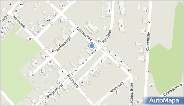 Pyskowice, Plac Żwirki i Wigury, 4, mapa Pyskowice