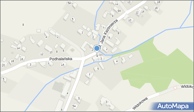Pyzówka, Plac Jana Kazimierza, 4, mapa Pyzówka