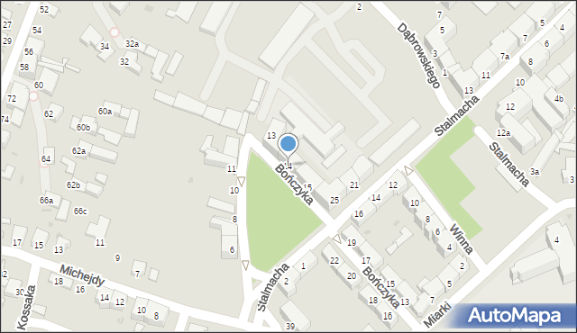 Racibórz, Plac Bohaterów Westerplatte, 14, mapa Racibórz
