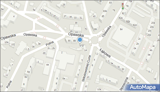 Racibórz, Plac Konstytucji 3 Maja, 3, mapa Racibórz