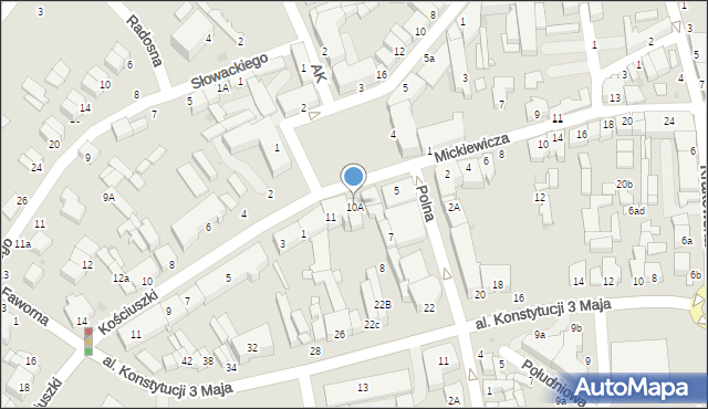 Rawa Mazowiecka, Plac Wolności, 10, mapa Rawa Mazowiecka