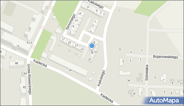 Rawicz, Plac Kowalskiego Włodzimierza, ppłk., 8, mapa Rawicz