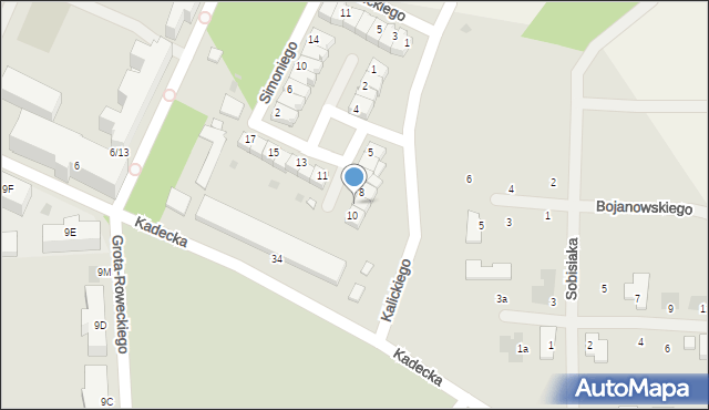Rawicz, Plac Kowalskiego Włodzimierza, ppłk., 9, mapa Rawicz