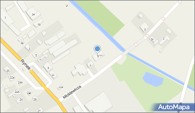 Rozogi, Plac Jana Pawła II, 3, mapa Rozogi