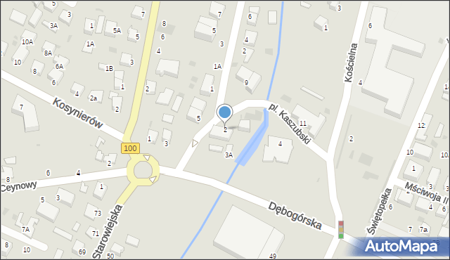 Rumia, Plac Kaszubski, 2, mapa Rumia