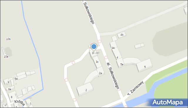 Rydzyna, Plac Zamkowy, 3a, mapa Rydzyna