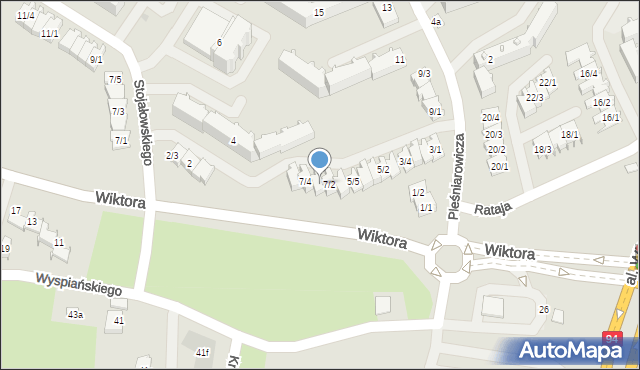 Rzeszów, Pleśniarowicza Jerzego, 7/3, mapa Rzeszów