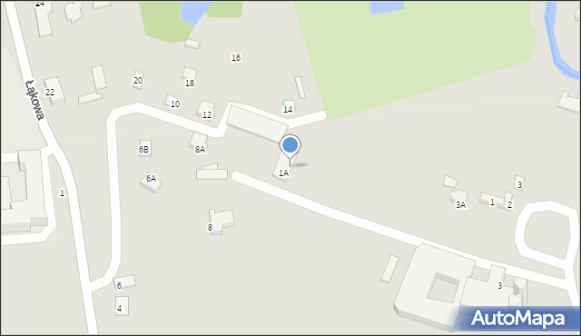 Sejny, Plac św. Agaty, 3c, mapa Sejny