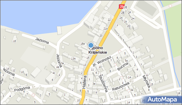 Sępólno Krajeńskie, Plac Wolności, 17, mapa Sępólno Krajeńskie