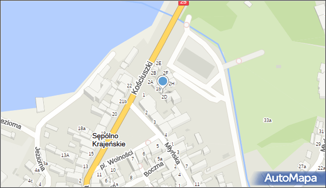 Sępólno Krajeńskie, Plac Wolności, 1d, mapa Sępólno Krajeńskie