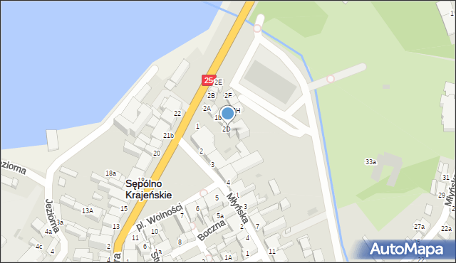 Sępólno Krajeńskie, Plac Wolności, 2a/5, mapa Sępólno Krajeńskie