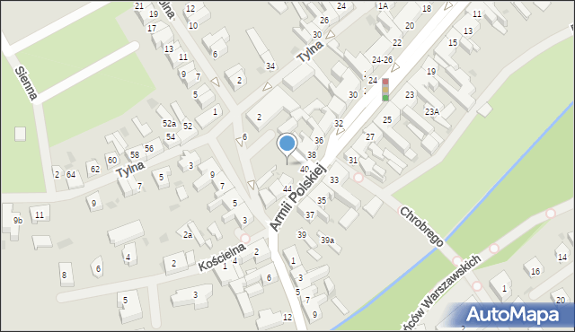 Sianów, Plac Pod Lipami, 4, mapa Sianów