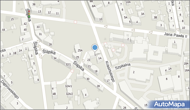Siemianowice Śląskie, Plac Wolności, 1, mapa Siemianowice Śląskie