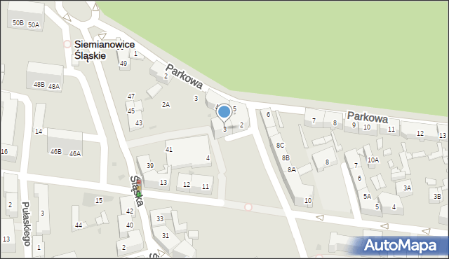 Siemianowice Śląskie, Plac Wolności, 3, mapa Siemianowice Śląskie