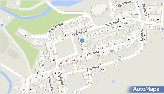 Skarszewy, Plac Hallera Józefa, gen., 7, mapa Skarszewy