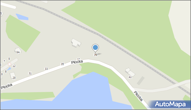 Skępe, Płocka, 39, mapa Skępe