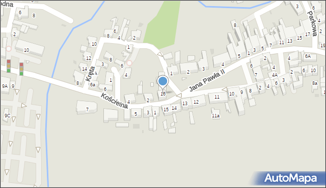 Skoki, Plac Powstańców Wielkopolskich, 16, mapa Skoki